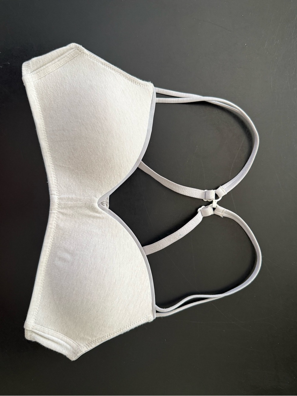 aerie White Bra with Convertible Straps